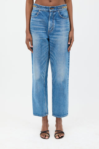Celine Triomphe Straight Leg Jeans