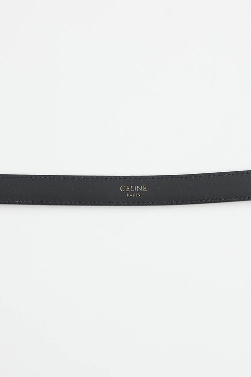 Celine Teen Triomphe Buckle Belt
