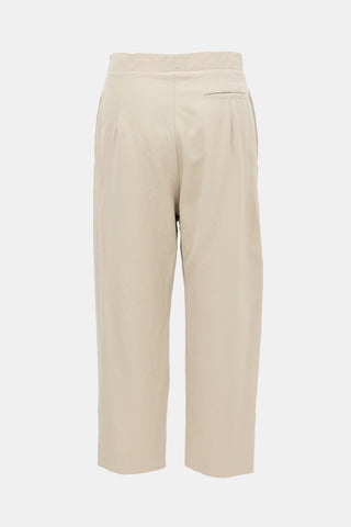 Celine Twill Tapered Leg Pant