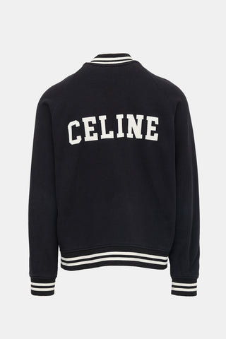 Celine Varsity Logo Jacket
