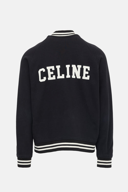 Celine Varsity Logo Jacket