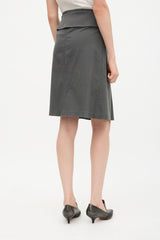 Celine Vintage Belted Skirt