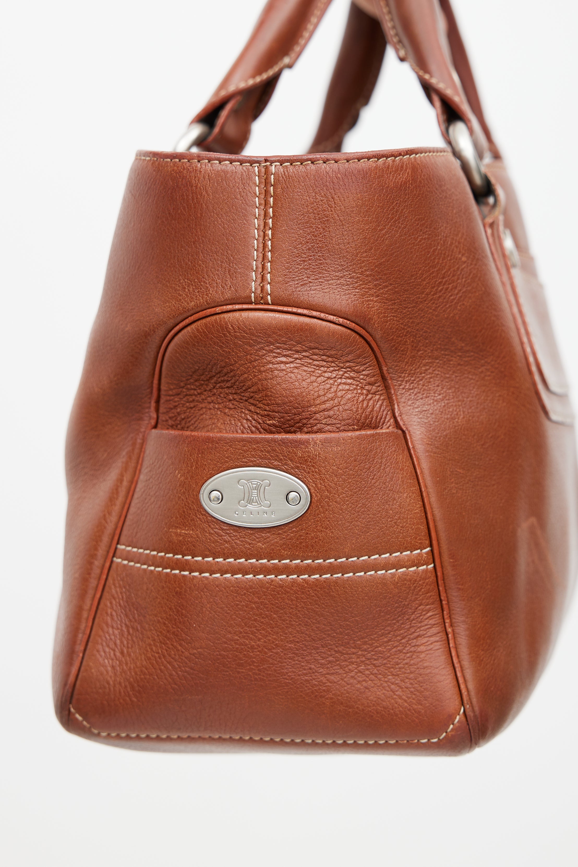Celine // Vintage Brown Leather Boogie Bag – VSP Consignment
