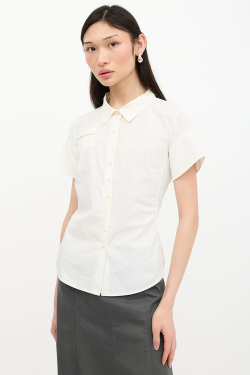 Celine Vintage Button Shirt