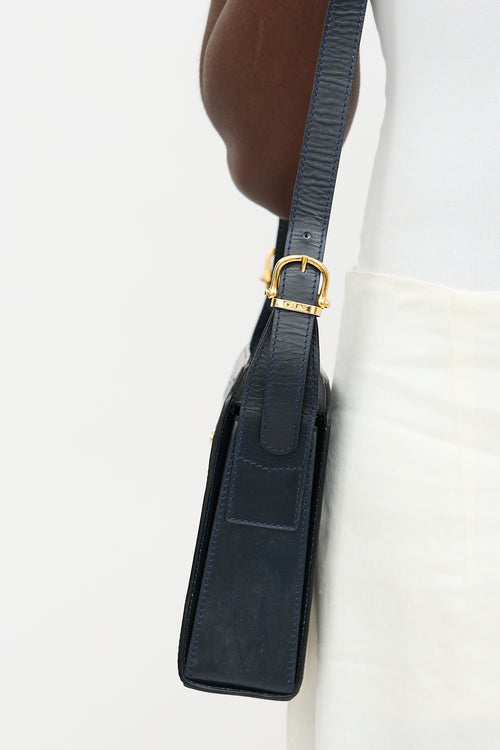 Celine Vintage Leather Crossbody Bag