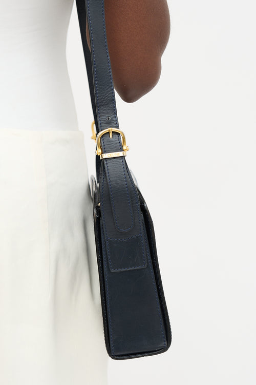 Celine Vintage Leather Crossbody Bag