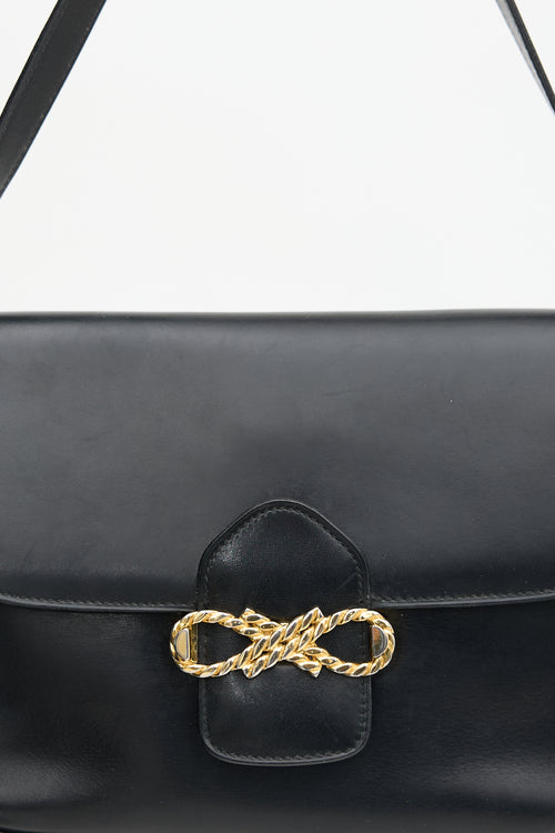 Celine Vintage Leather Box Bag