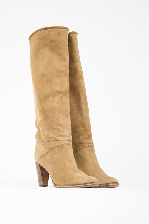 Celine Vintage Suede Boot
