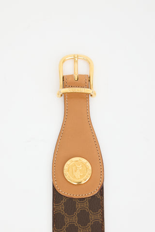 Celine Vintage Triomphe Belt