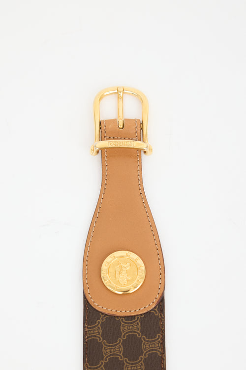 Celine Vintage Triomphe Belt
