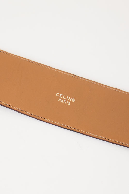 Celine Vintage Triomphe Belt