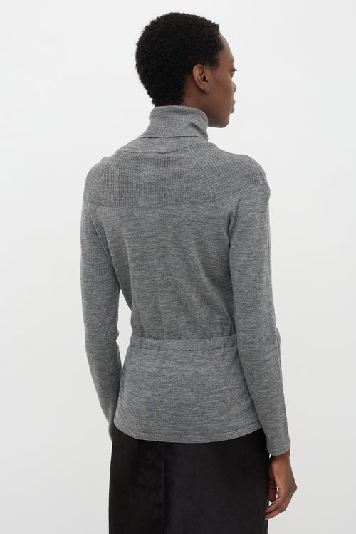 Celine Vintage Wool Triomphe Sweater