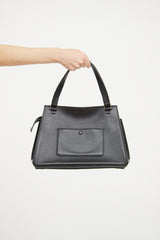 Celine Black White Edge Shoulder Bag