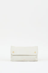 Celine 2014 White Leather Bum Bag
