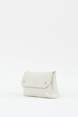 Celine 2014 White Leather Bum Bag