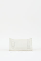 Celine 2014 White Leather Bum Bag