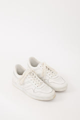 Celine White Leather Low Top Sneaker