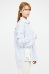 Celine White St Tropez Phone Sling Pouch