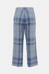 Celine Wool Check Trouser