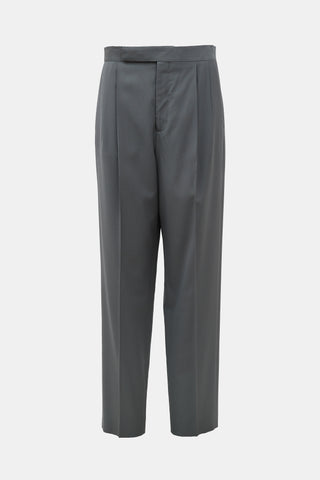 Celine Wool Pleated Trouser