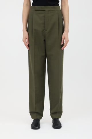 Celine Wool & Mohair Tapered Trouser