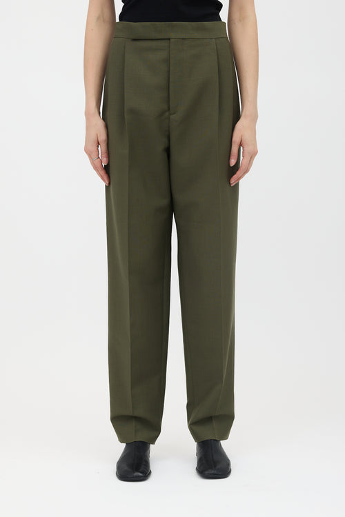 Celine Wool & Mohair Tapered Trouser