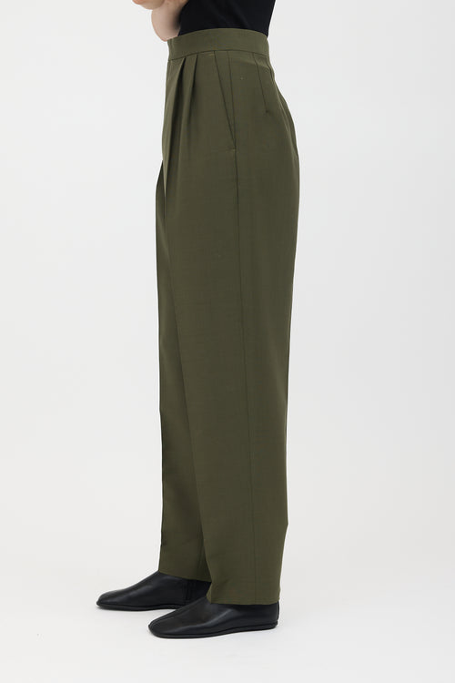 Celine Wool & Mohair Tapered Trouser