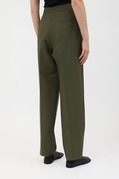 Celine Wool & Mohair Tapered Trouser