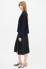 Celine Wool & Silk Layer Sweater