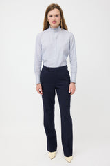 Celine Wool Pinstripe Trouser