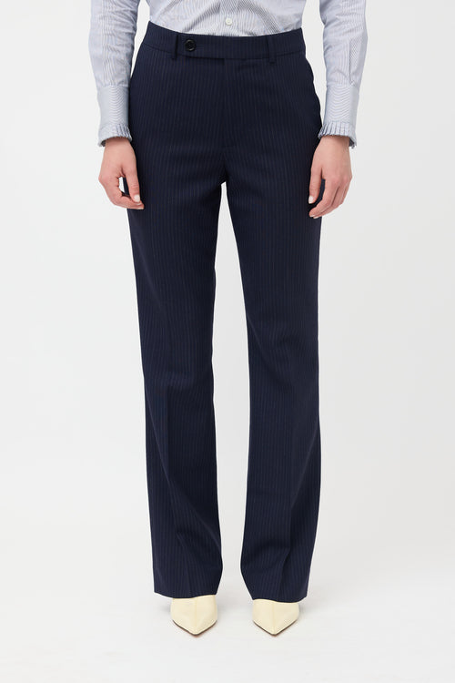 Celine Wool Pinstripe Trouser