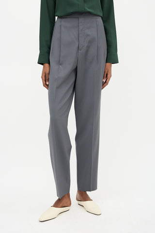 Celine Wool Pleated Trouser