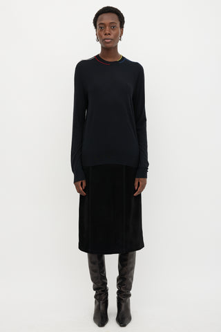 Celine Wool Stitched Top