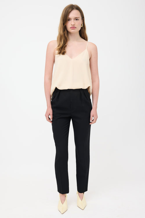 Celine Wool Tapered Leg Trouser