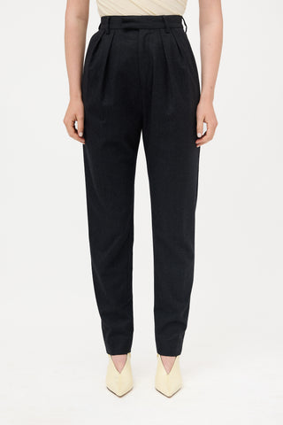 Celine Wool Tapered Leg Trouser