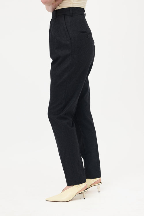 Celine Wool Tapered Leg Trouser
