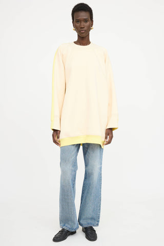 Celine Oversized Colorblock Sweatshirt