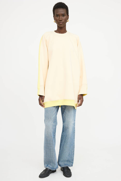 Celine Oversized Colorblock Sweatshirt