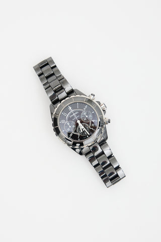 Chanel Ceramic J12 Chronograph 41mm Watch