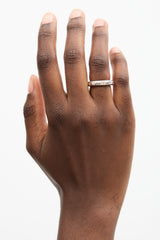 Chanel 00V Sterling Silver Letter Ring
