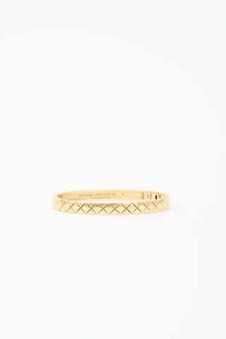 Chanel 18k Gold Coco Crush Bracelet