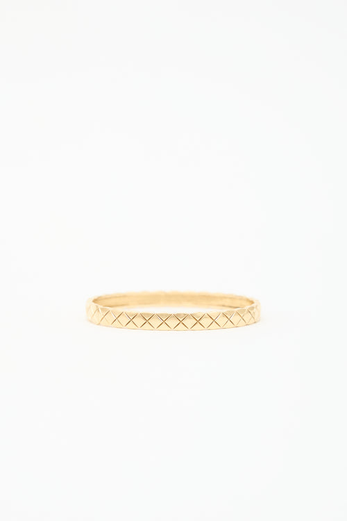 Chanel 18k Gold Coco Crush Bracelet