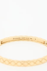 Chanel 18k Gold Coco Crush Bracelet