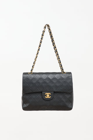 Chanel 1989 Matelassé Medium Double Flap Bag