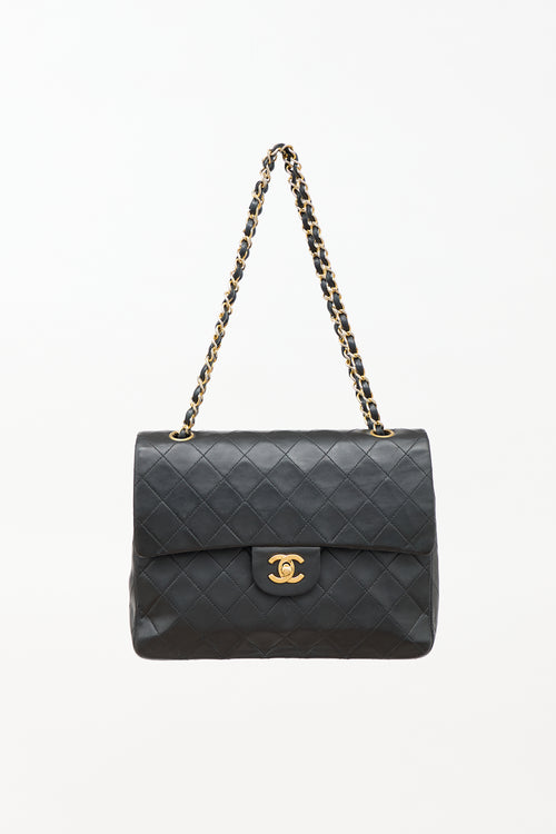 Chanel 1989 Matelassé Medium Double Flap Bag