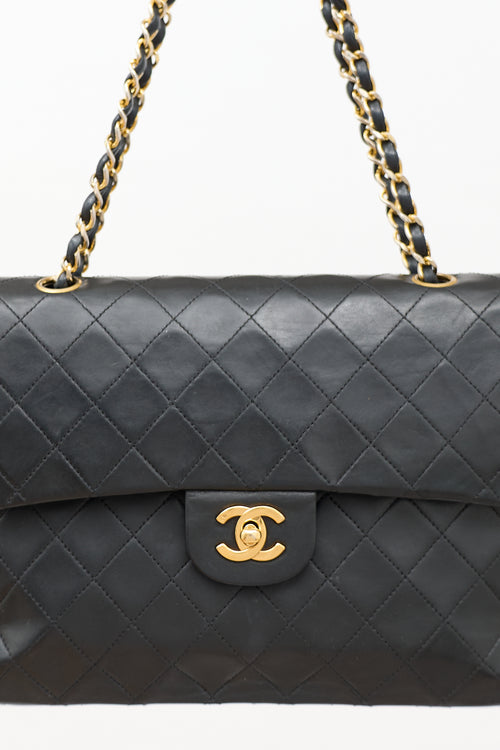 Chanel 1989 Matelassé Medium Double Flap Bag