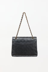 Chanel 1989 Matelassé Medium Double Flap Bag