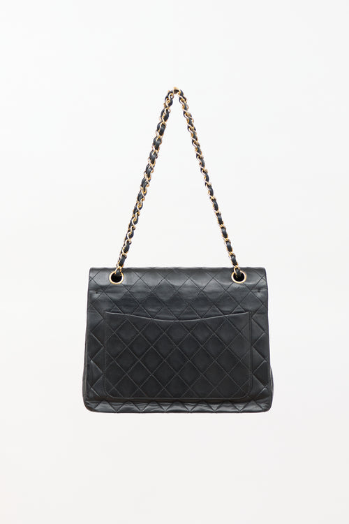 Chanel 1989 Matelassé Medium Double Flap Bag