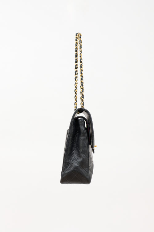 Chanel 1989 Matelassé Medium Double Flap Bag
