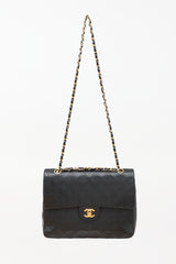 Chanel 1989 Matelassé Medium Double Flap Bag